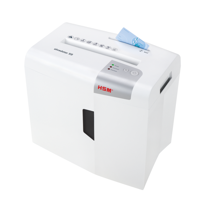 HSM shredstar X8 4,5x30 iratmegsemmisítő