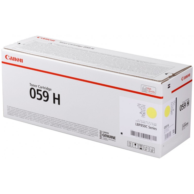 Canon CRG059H Toner Yellow 13.500 oldal kapacitás
