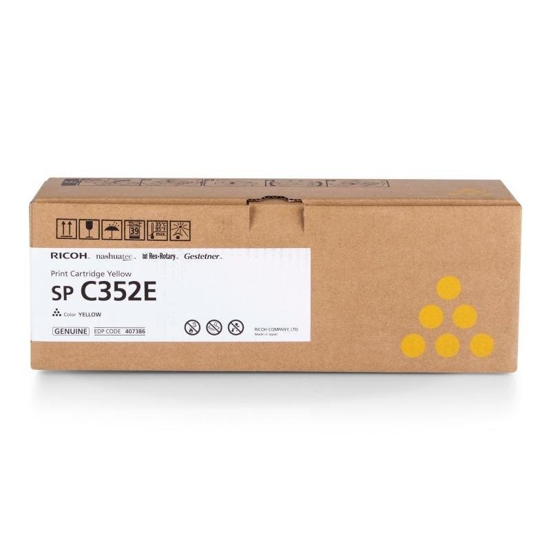 Ricoh SPC352 toner Yellow (Eredeti)