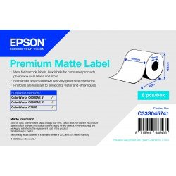 Epson prémium matt inkjet 102mm x 60m 265 címke/tekercs