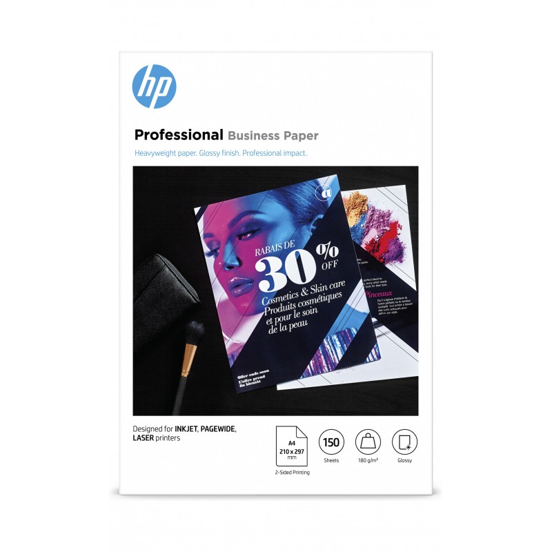 HP Professzionális fényes üzleti papír - 150 lap 180g (Eredeti)