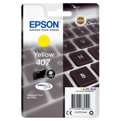 Epson T07U4 Tintapatron Yellow 20,3ml No.407