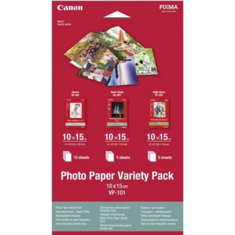 Canon VP-101 fotópapír (10x15cm, 20 lap)