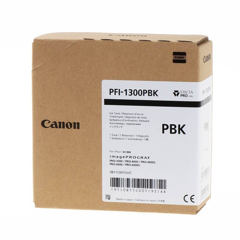 Canon PFI-1300 Cartridge Photo Black 330ml