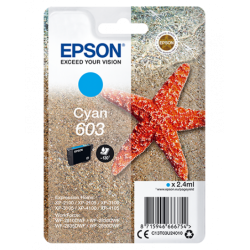 Epson T03U2 Tintapatron Cyan 2,4ml No.603
