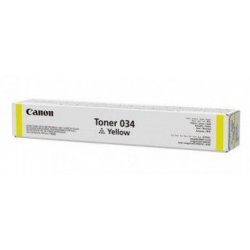 Canon 034 Toner Yellow 7.300 oldal kapacitás Canon 034 Toner Yellow 7.300 oldal kapacitás