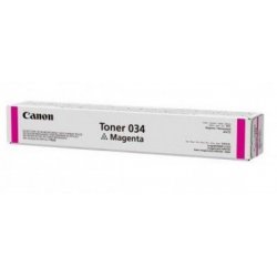 Canon 034 Toner Magenta 7.300 oldal kapacitás Canon 034 Toner Magenta 7.300 oldal kapacitás
