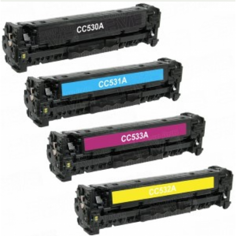 Utángyártott HP CC531A/CF381A/CE411A Toner Cyan 2.800 oldal kapacitás DIAMOND (utángyártott)