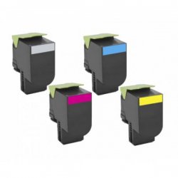 Utángyártott LEXMARK CS317 Toner Cyan 2.300 oldal kapacitás IK (utángyártott)