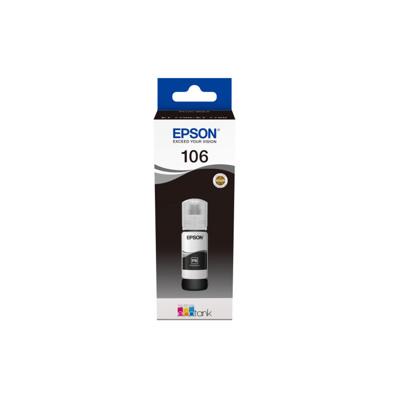 Epson T00R1 Tinta Photo Black 70ml No.106