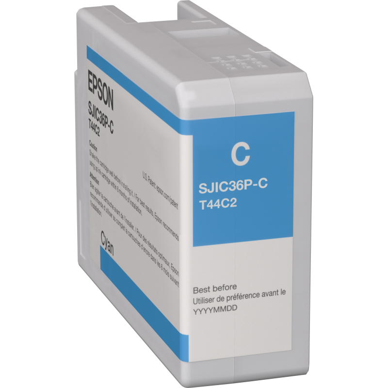 Epson SJIC36P(C) C6500/C6000 Tintapatron Cyan 80ml
