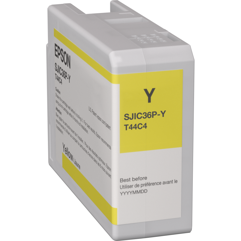 Epson SJIC36P(Y) C6500/C6000 Tintapatron Yellow 80ml