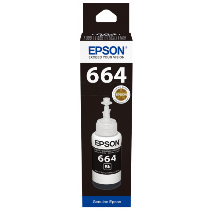 Epson T6641 Tinta Black 70ml No.664