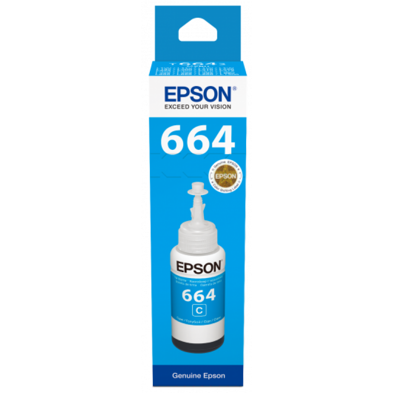 Epson T6642 Tinta Cyan 70ml No.664