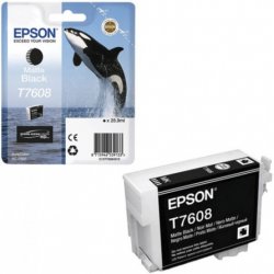 Epson T7608 Tintapatron Matt Bk 25,9ml