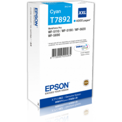 Epson T7892 Tintapatron Cyan 4.000 oldal kapacitás