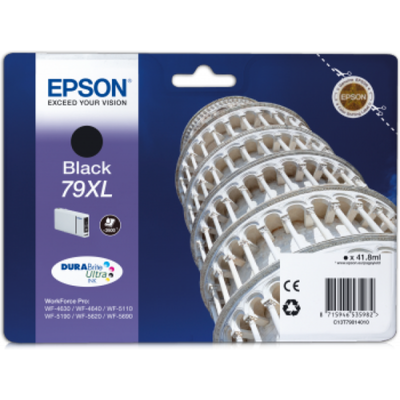 Epson T7901 Tintapatron Black 2.600 oldal kapacitás