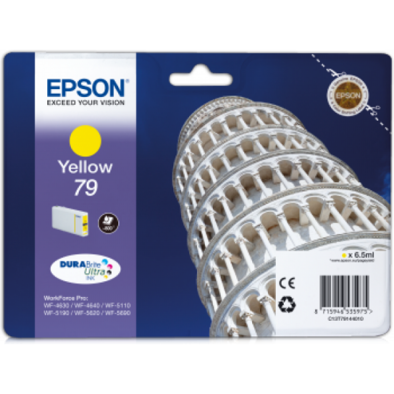 Epson T7914 Tintapatron Yellow 6,5ml No.79