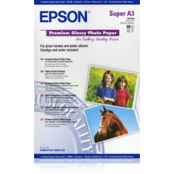 Epson prémium fényes fotópapír (A3+, 20 lap, 250g)