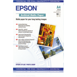 Epson matt archiváló fotópapír (A4, 50 lap, 192g)