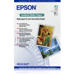 Epson matt archiváló fotópapír (A3, 50 lap 192g)