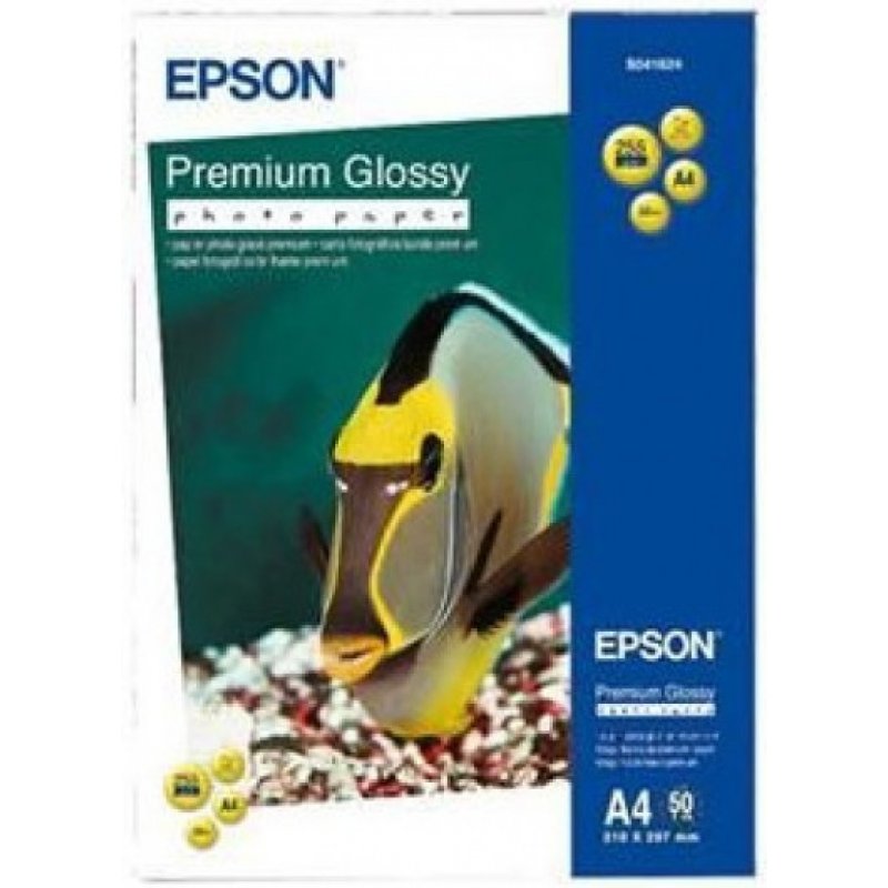 Epson prémium fényes fotópapír (A4, 50 lap, 255g)