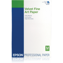Epson Velvet Fine Art fotópapír (A3+, 20 lap, 260g)