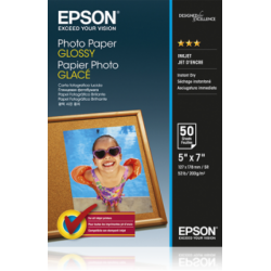 Epson fényes fotópapír (13x18, 50 lap, 200g)