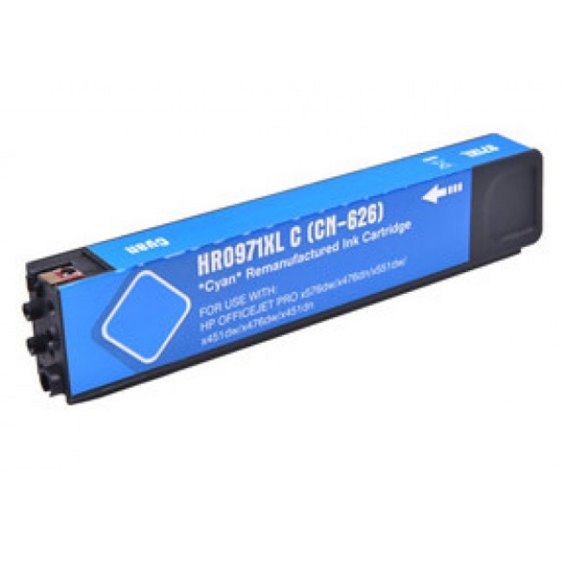 HP CN626AE Pat. Cy 6,6k No.971XL /KTN/ (utángyártott)