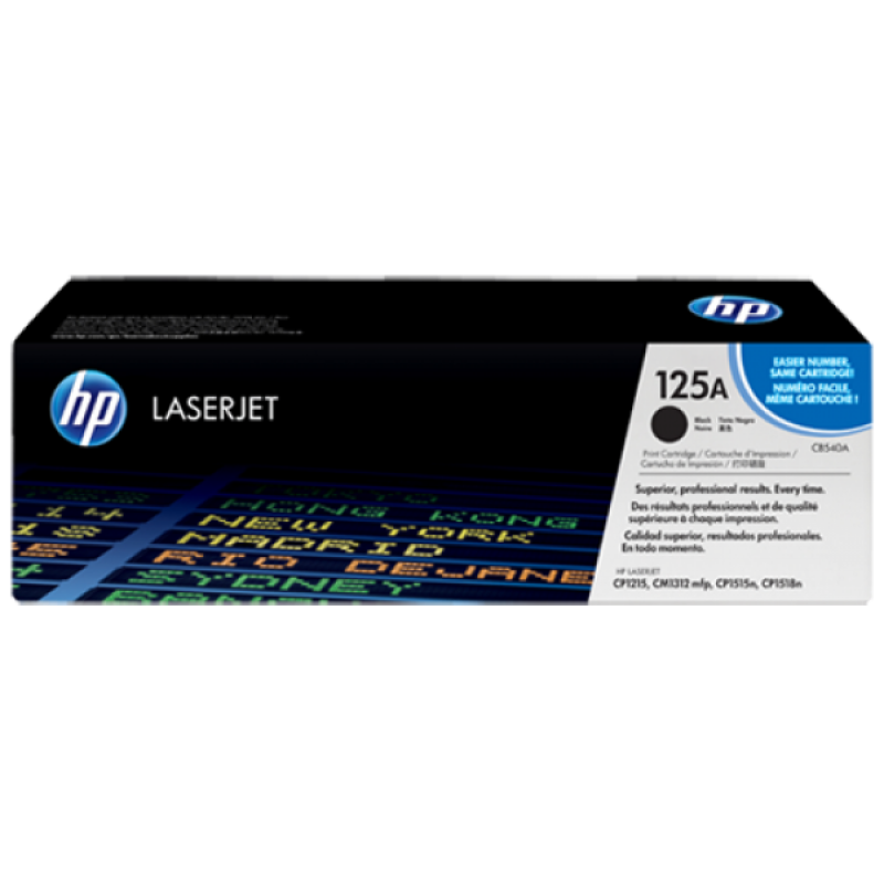 HP CB540A Toner Black 2.200 oldal kapacitás No.125A