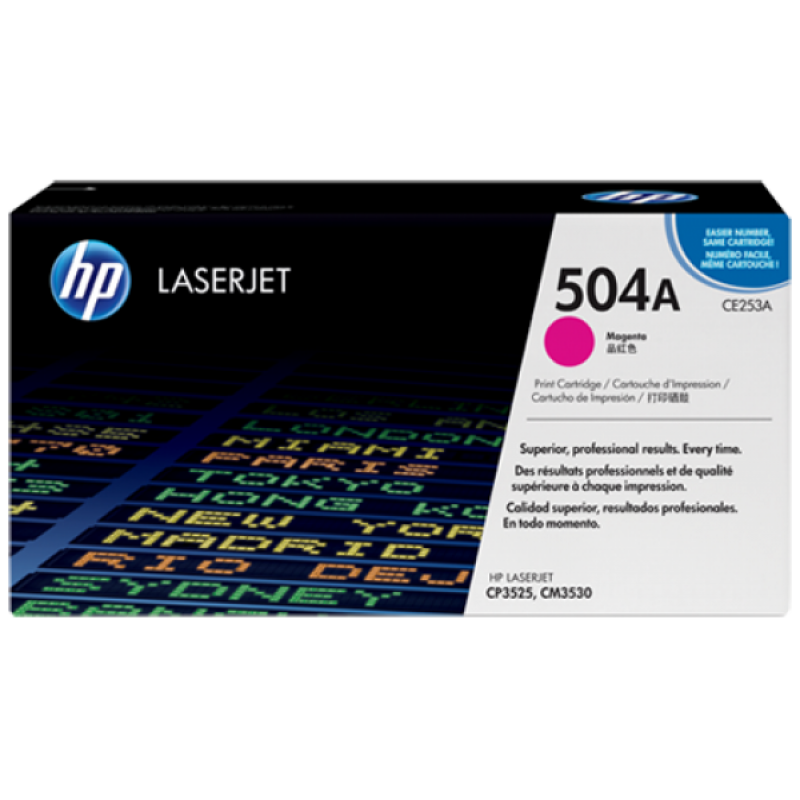 HP CE253A Toner Magenta 7.000 oldal kapacitás No.504A