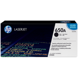 HP CE270A Toner Black 13.500 oldal kapacitás No.650A