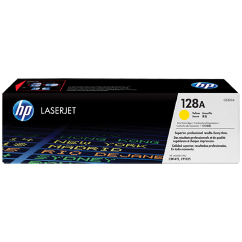 HP CE322A Toner Yellow 1.300 oldal kapacitás No.128A