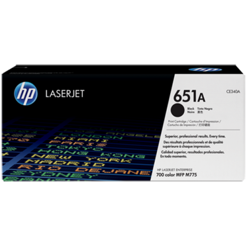 HP CE340A Toner Black 13.500 oldal kapacitás No.651A