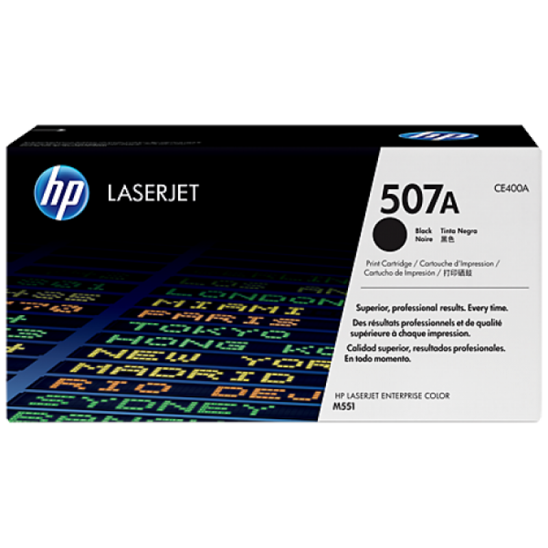 HP CE400A Toner Black 5.500 oldal kapacitás No.507A