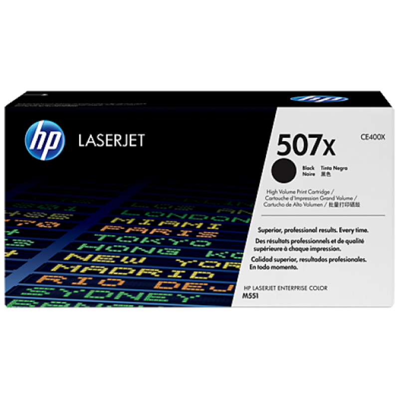 HP CE400X Toner Black 11.000 oldal kapacitás No.507X