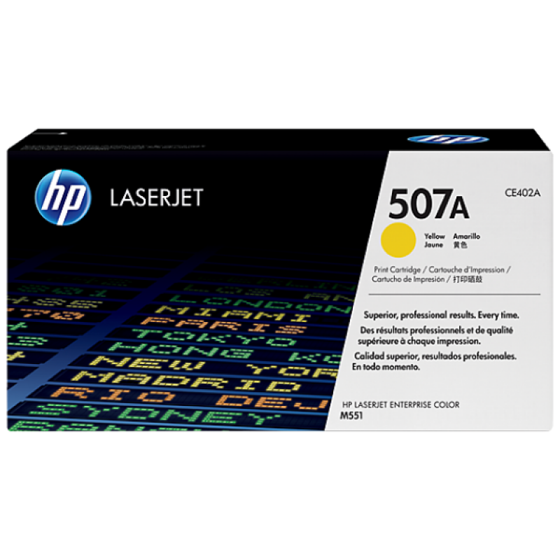 HP CE402A Toner Yellow 6.000 oldal kapacitás No.507A