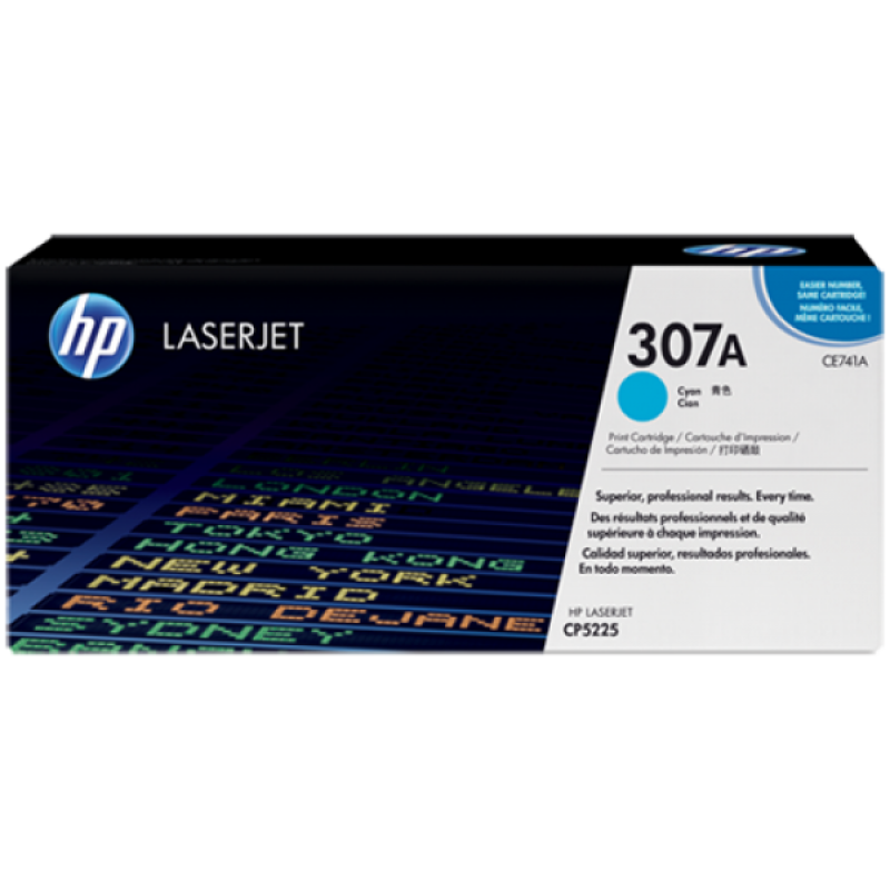 HP CE741A Toner Cyan 7.300 oldal kapacitás No.307A