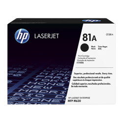 HP CF281A Toner Black 10.500 oldal kapacitás No.81A