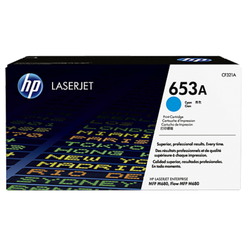 HP CF321A Toner Cyan 16.500 oldal kapacitás No.653A