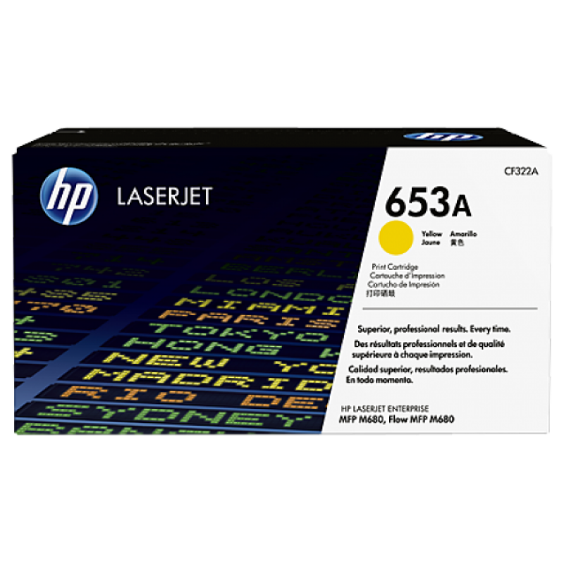 HP CF322A Toner Yellow 16.500 oldal kapacitás No.653A