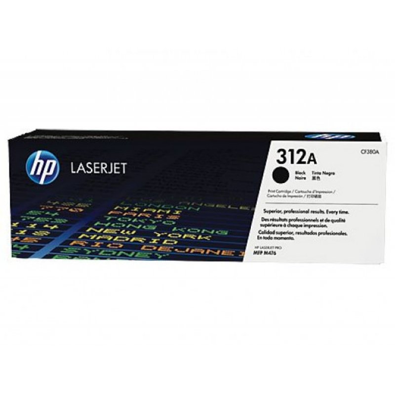 HP CF380A Toner Black 2.280 oldal kapacitás No.312A