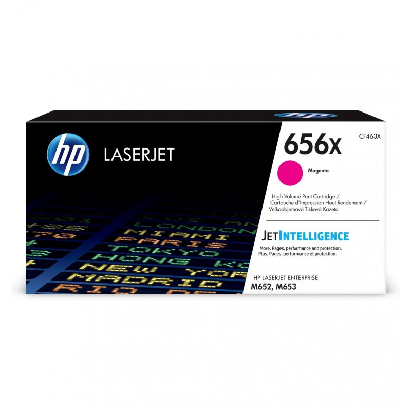 HP CF463X Toner Magenta 22.000 oldal kapacitás No.656X
