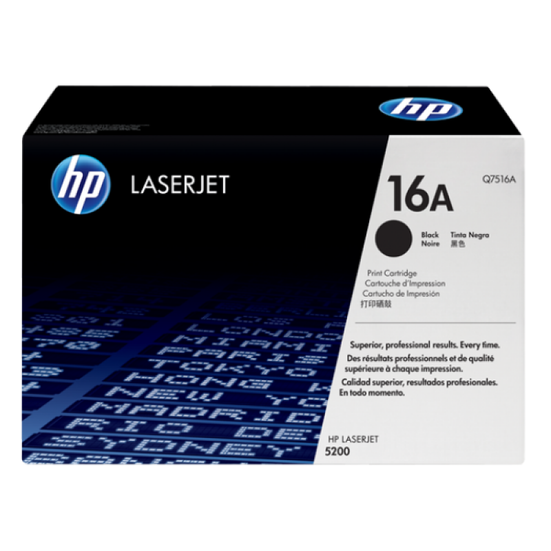 HP Q7516A Toner Black 12.000 oldal kapacitás No.16A