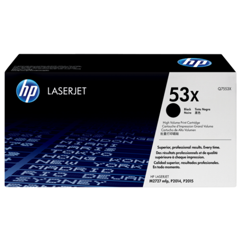 HP Q7553X Toner Black 7.000 oldal kapacitás No.53X