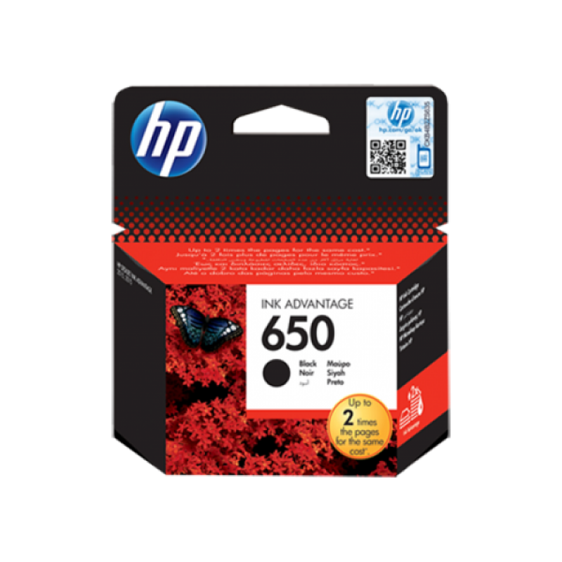 HP CZ101AE Tintapatron Black 360 oldal kapacitás No.650