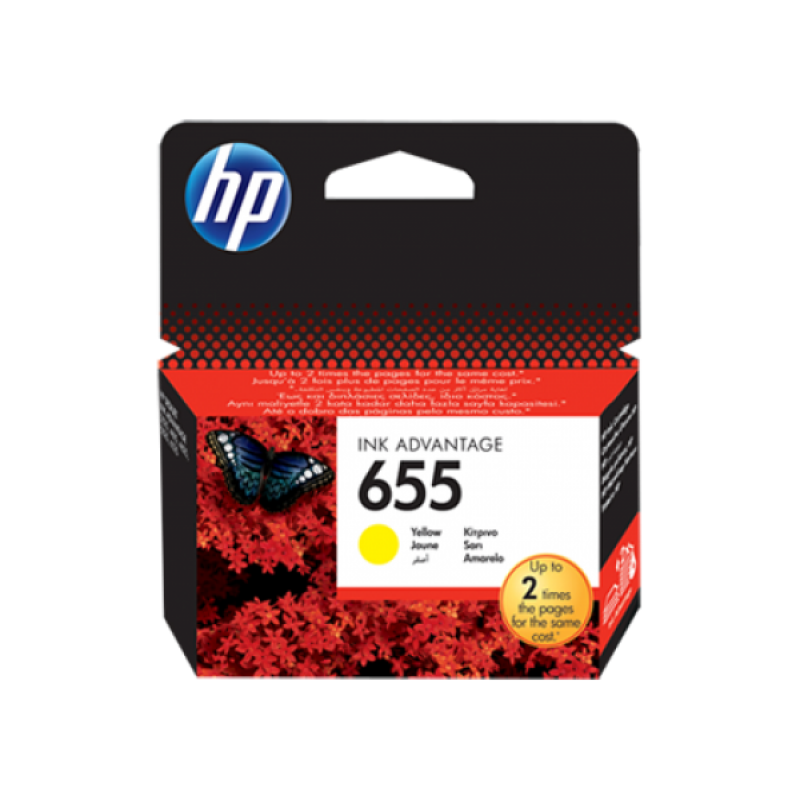 HP CZ112AE Tintapatron Yellow 600 oldal kapacitás No.655