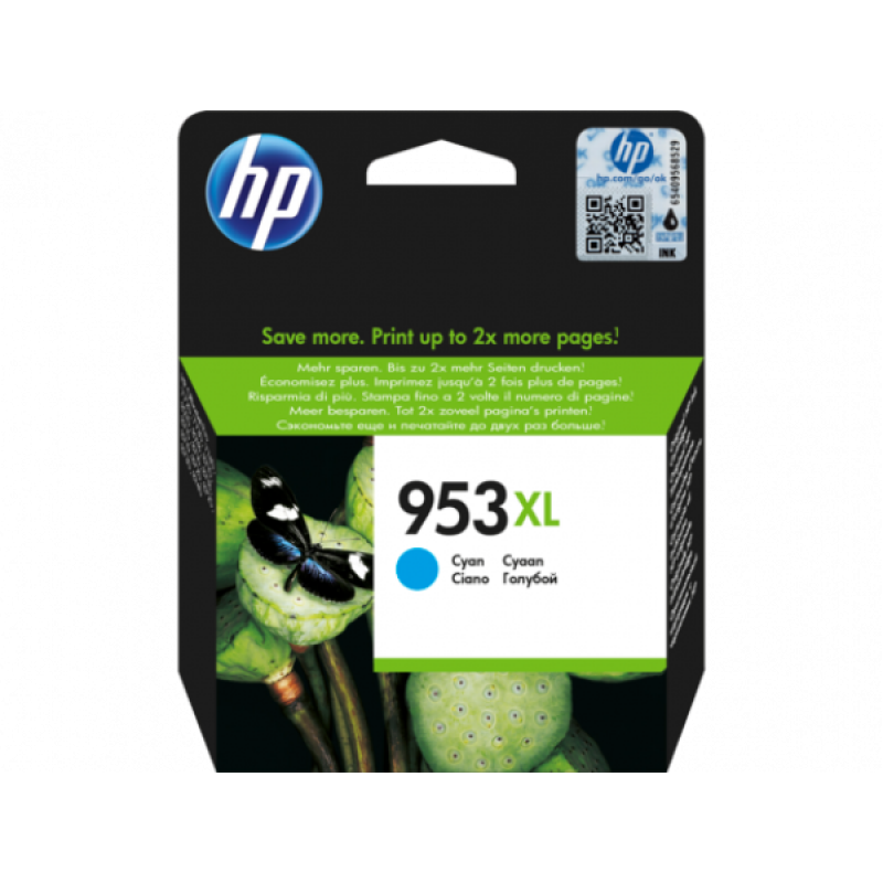 HP F6U16AE Tintapatron Cyan 1.450 oldal kapacitás No.953XL