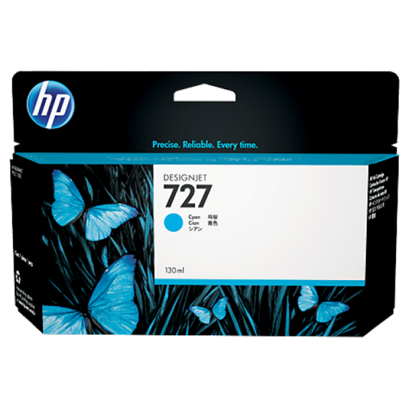 HP B3P19A Patron Cyan 130ml No.727 (Eredeti)