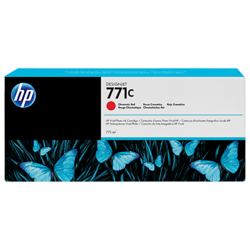 HP B6Y08A Patron Chr.Red 775ml No.771C (Eredeti)